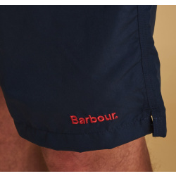 BARBOUR Swim Short Badehose Logo 7 Navy