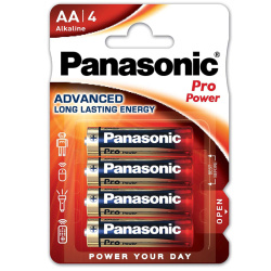 PANASONIC Alkaline Batterien Pro Power Mignon AA LR6 1,5V/4