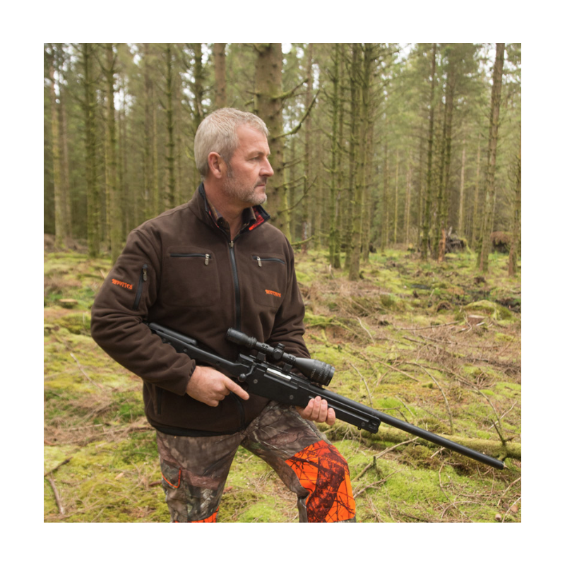 SHOOTERKING Softshell Herren Jacke 2 in 1 Mossy Blaze Orange XL/ 54