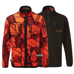 SHOOTERKING Softshell Herren Jacke 2 in 1 Mossy Blaze Orange XL/ 54