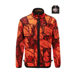 SHOOTERKING Softshell Herren Jacke 2 in 1 Mossy Blaze Orange 4XL/ 60
