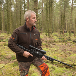 SHOOTERKING Softshell Herren Jacke 2 in 1 Mossy Blaze Orange 4XL/ 60