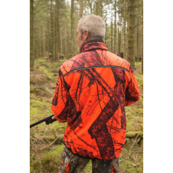 SHOOTERKING Softshell Herren Jacke 2 in 1 Mossy Blaze Orange 4XL/ 60