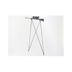 4 STABLE STICKS Zielstock Black Essential