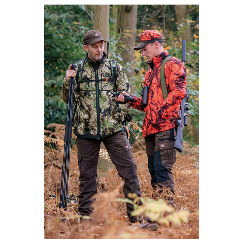 SHOOTERKING Digitex Softshell 2 in 1 Wendejacke Grün Braun L/ 52