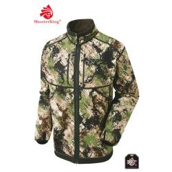 SHOOTERKING Digitex Softshell 2 in 1 Wendejacke Grün Braun L/ 52