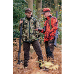 SHOOTERKING Digitex Softshell 2 in 1 Wendejacke Grün Braun L/ 52