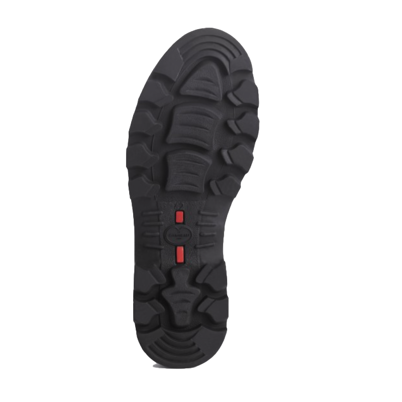 LE CHAMEAU Vierzonord Herrenstiefel mit Neoprenfutter Marron Fonce