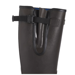 LE CHAMEAU Vierzonord Herrenstiefel mit Neoprenfutter Marron Fonce