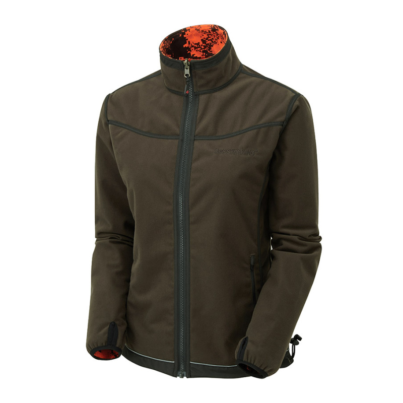 SHOOTERKING Digitex Softshell Damen Blaze Orange Braun S / 36