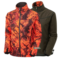 SHOOTERKING Digitex Softshell Damen Blaze Orange Braun S / 36
