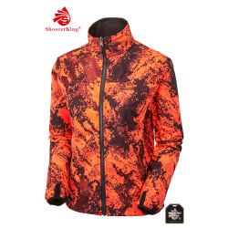 SHOOTERKING Digitex Softshell Damen Blaze Orange Braun S / 36