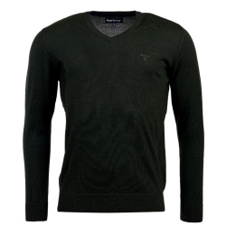 BARBOUR Merino V-Neck Pullover M