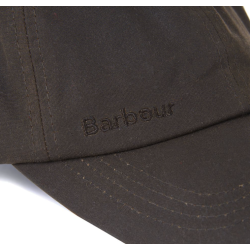 BARBOUR Sport Cap Wax Olive Classic