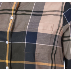 BARBOUR Homeswood Bluse Olive Check