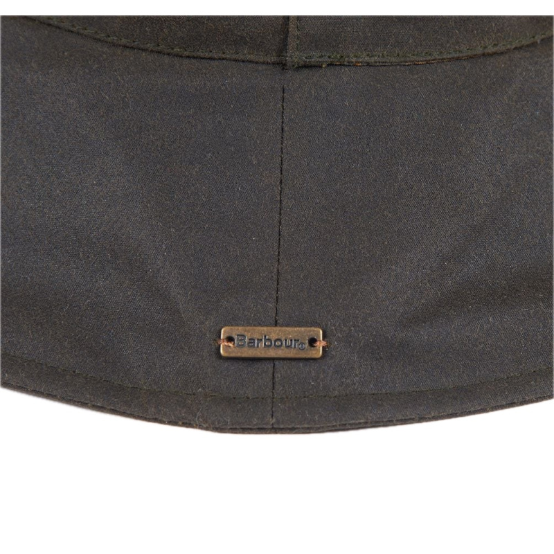 BARBOUR Brambling Wax Hat Olive M