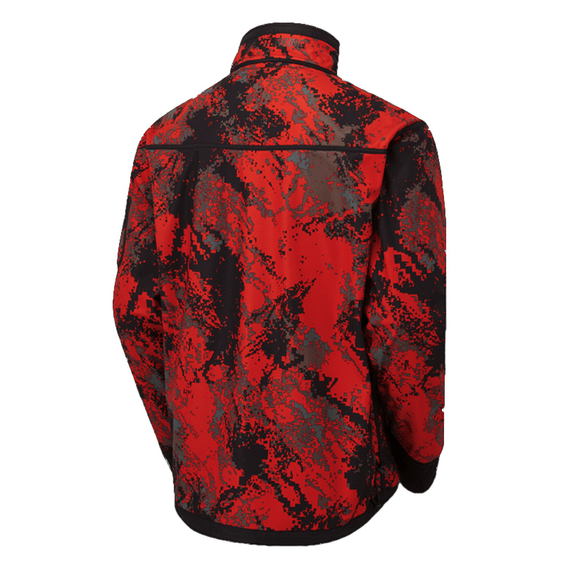 SHOOTERKING Softshell Jacke Forest Mist Red 2XL