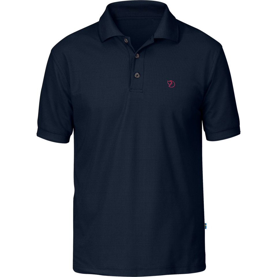 FJÄLLRÄVEN Crowley Pique Shirt M Blueblack L