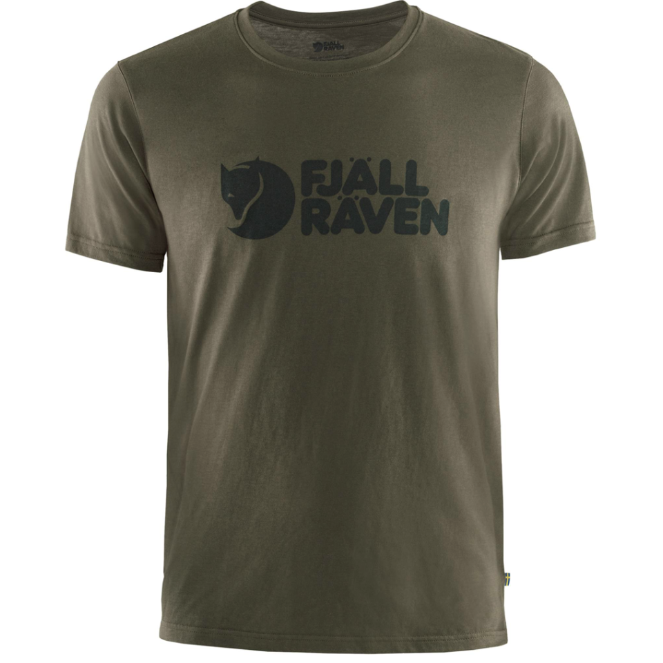 FJÄLLRÄVEN Logo T-shirt M Dark Olive 2XL