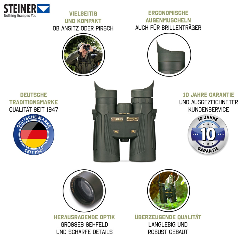 STEINER Fernglas RANGER Xtreme 8x42