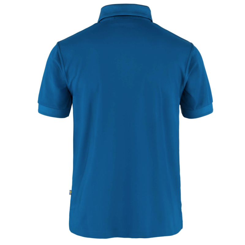FJ&Auml;LLR&Auml;VEN Crowley Pique Shirt M Alpine Blue