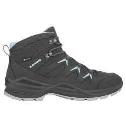 LOWA Sirkos Evo GTX MID Ws Anthrazit/ Eisblau
