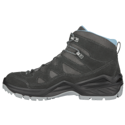 LOWA Sirkos Evo GTX MID Ws Anthrazit/ Eisblau