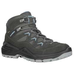 LOWA Sirkos Evo GTX MID Ws Anthrazit/ Eisblau