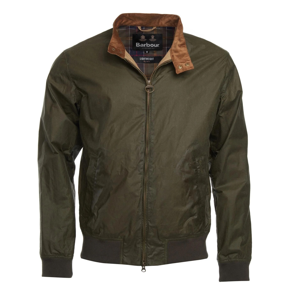 BARBOUR Wachsjacke Royston Lightweight Olive