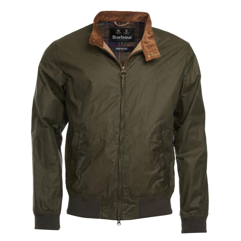 BARBOUR Wachsjacke Royston Lightweight Olive