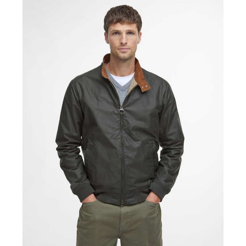 BARBOUR Wachsjacke Royston Lightweight Olive