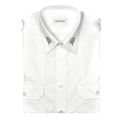 SCHÜTZENHEMD Langarm mit Stick & Extra langem Arm EU 42