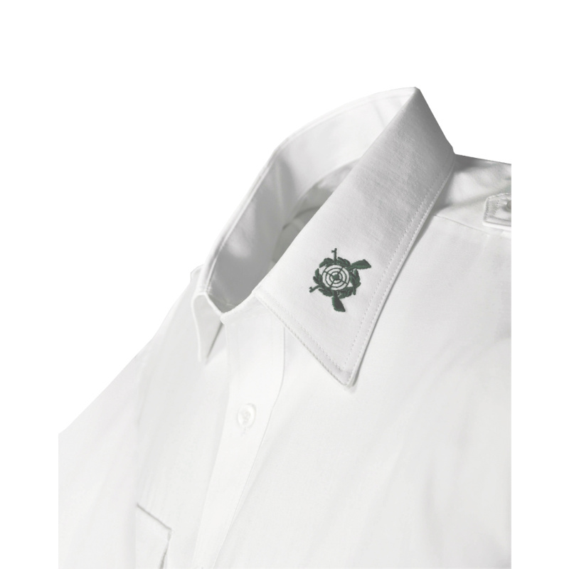 SCHÜTZENHEMD Langarm mit Stick Slim Fit EU 42