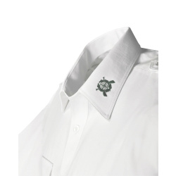 SCHÜTZENHEMD Kurzarm mit Stick Slim Fit EU 42
