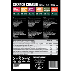 TACTICAL FOODPACK Sixpack CHARLY 530g