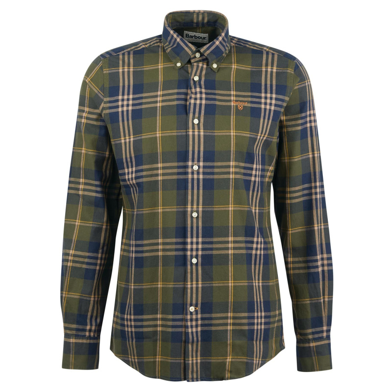 BARBOUR Edgar Tailored Shirt Olive