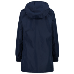 CMP Damen Jacke mit Fix Hood aus Polypongee Blau