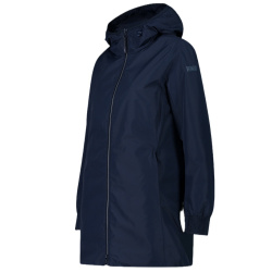 CMP Damen Jacke mit Fix Hood aus Polypongee Blau