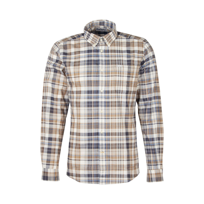 BARBOUR Seacove Tailored Shirt Stone