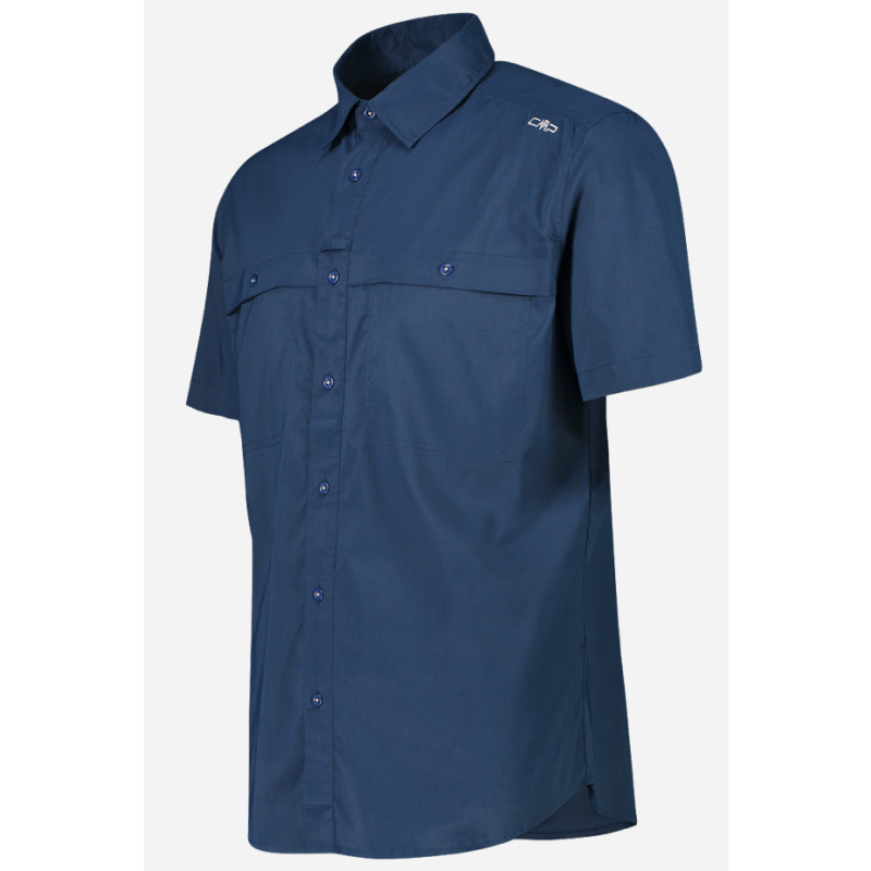 CMP Herren-Kurzarmhemd aus Stretchmaterial