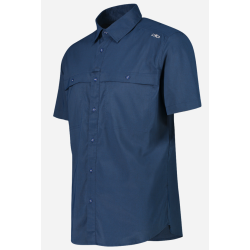 CMP Herren-Kurzarmhemd aus Stretchmaterial