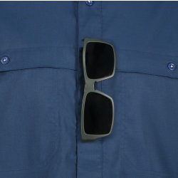 CMP Herren-Kurzarmhemd aus Stretchmaterial