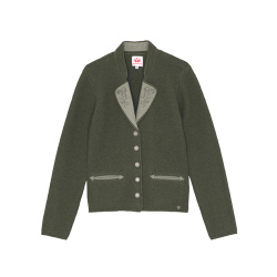 SPIETH & WENSKY Elena-Strickjacke für Damen Oliv