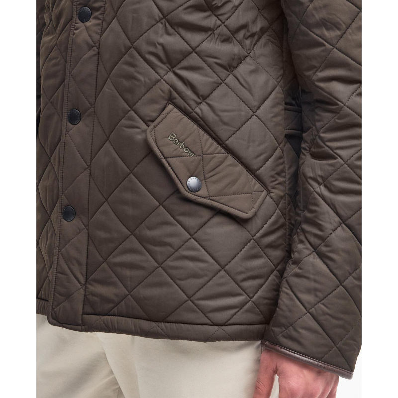 BARBOUR Steppjacke Powell Oliv