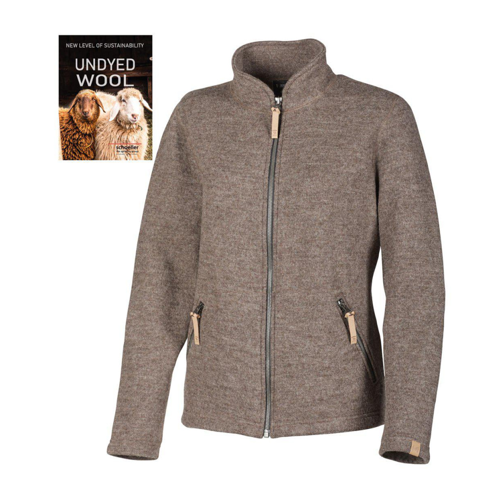 IVANHOE NLS TWIG Full Zip Nutmeg