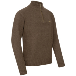 BLASER Herren Woll HZ Sweater Braun