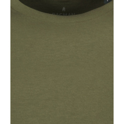 RAGMAN Langarm-Shirt Rundhals Dunkelgrün