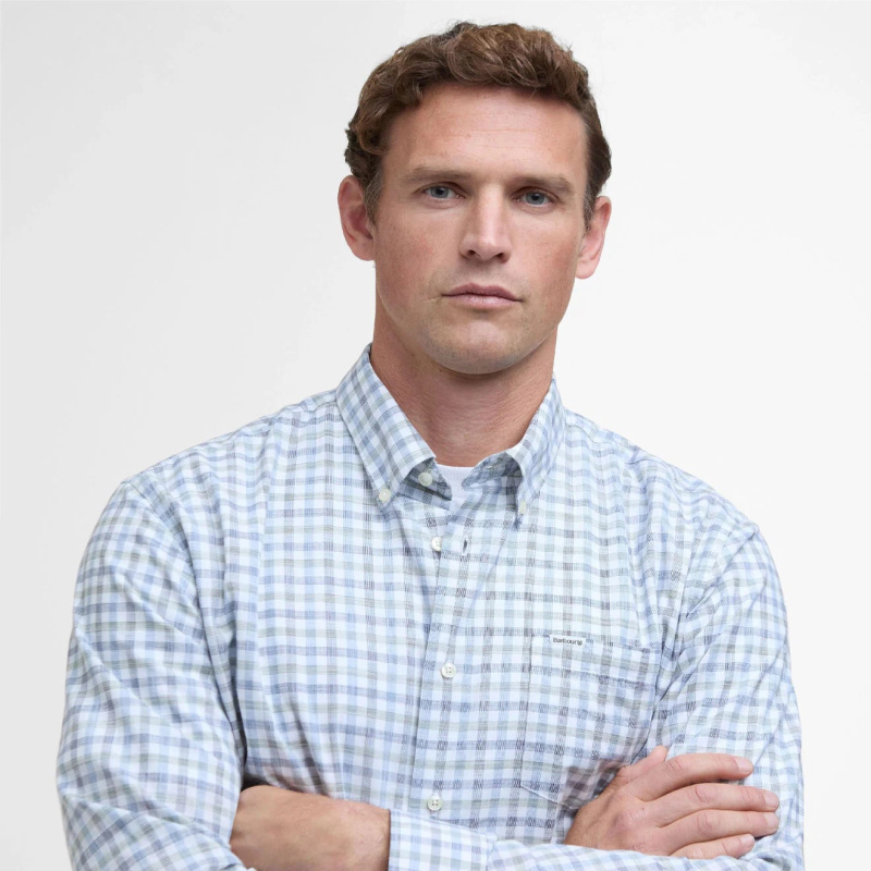 BARBOUR Ravenfield Hemd Regular Fit Navy