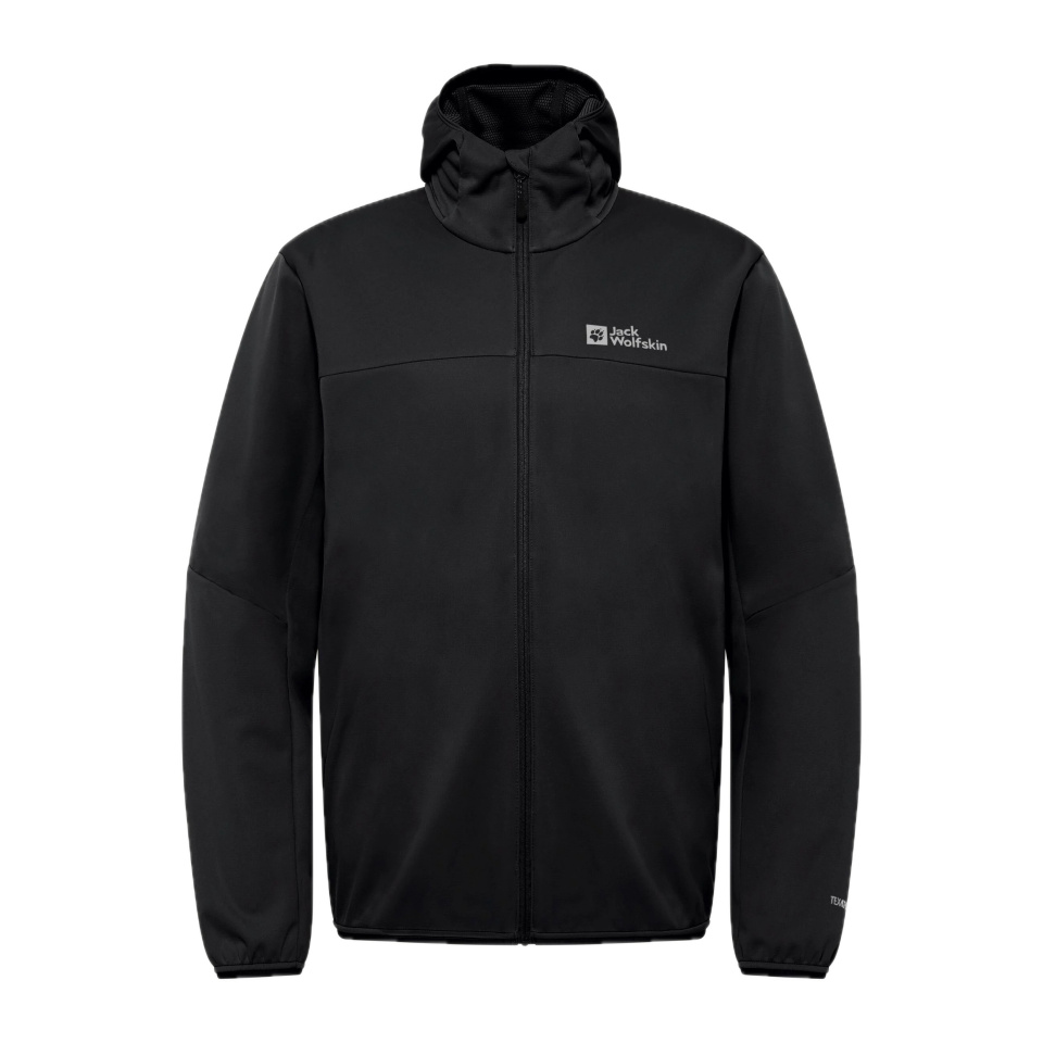 JACK WOLFSKIN Feldberg Hoody M Black