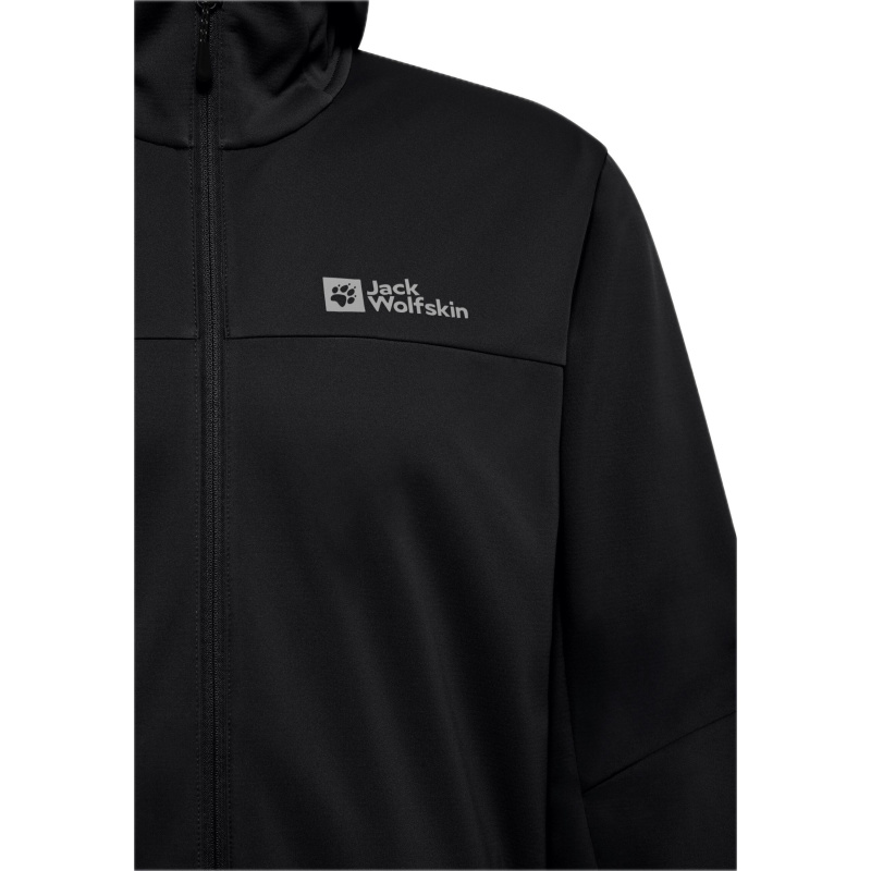 JACK WOLFSKIN Feldberg Hoody M Black